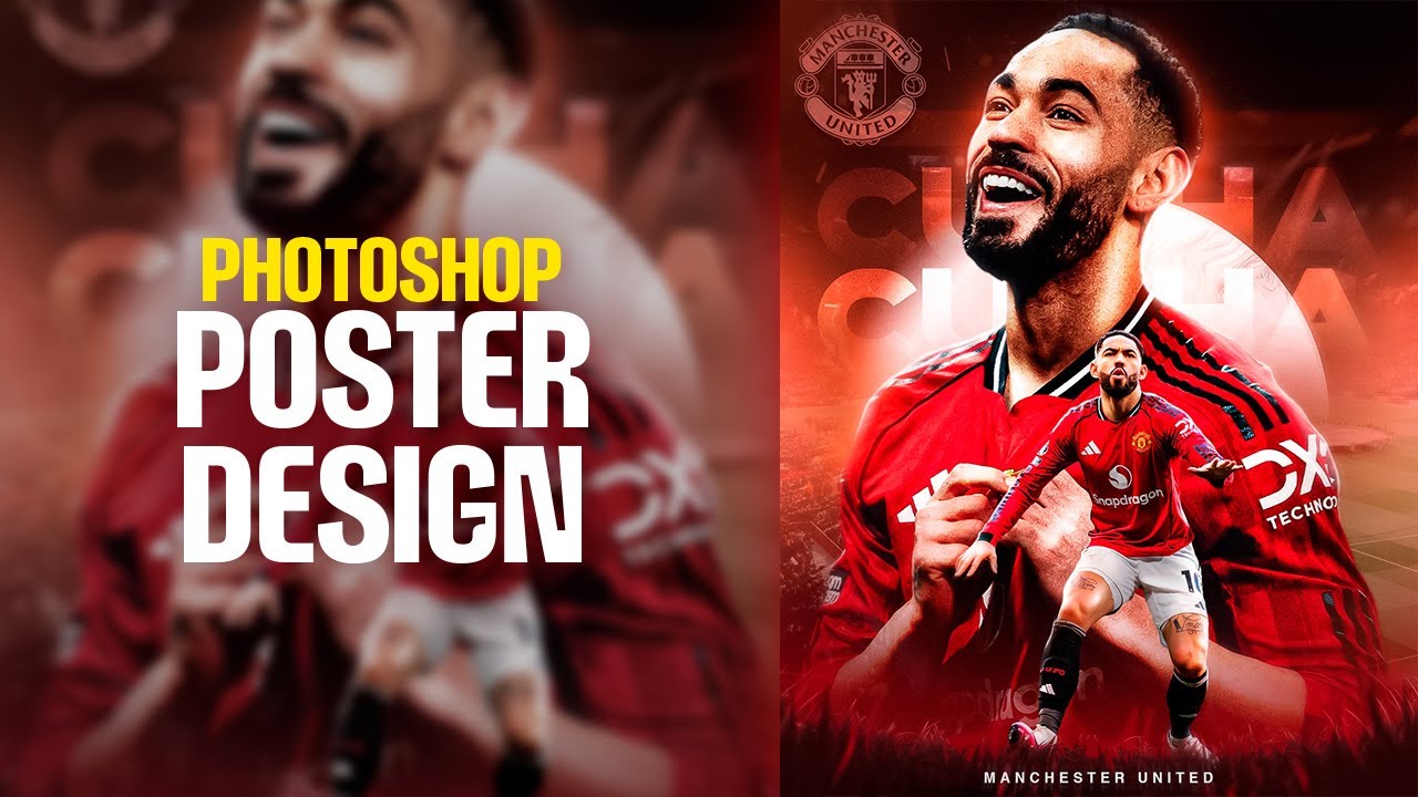 I GAVE MYSELF 13 MINUTES TO DESIGN A FOOTBALL POSTER