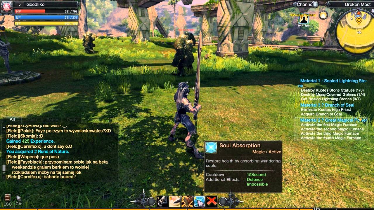 RaiderZ EU Closed Beta experience and feedback - Day 1 (2012-08-09)