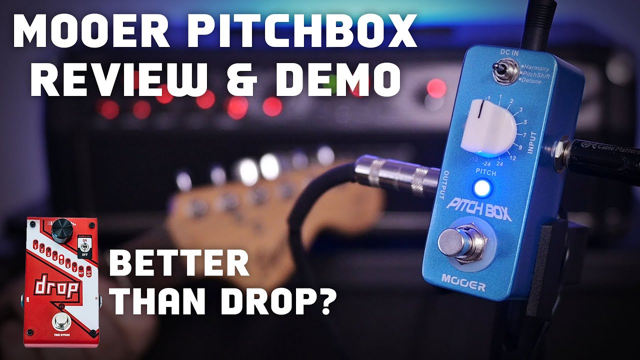 Mooer Pitch Box Demo & Review | better than drop digitech