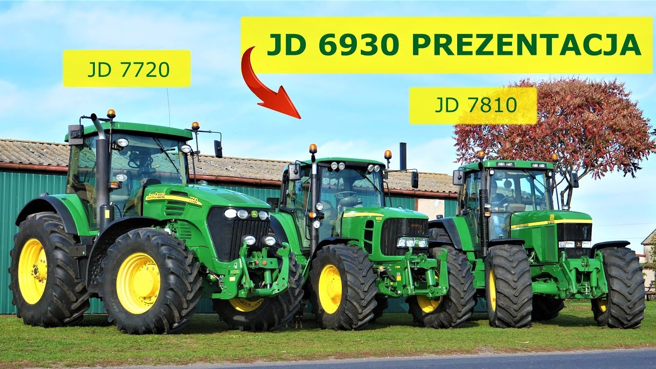 John Deere 6930 i Jego Starsi Bracia - Rolnik Szuka Traktora (Szczegółowa Prezentacja) ||63 4K