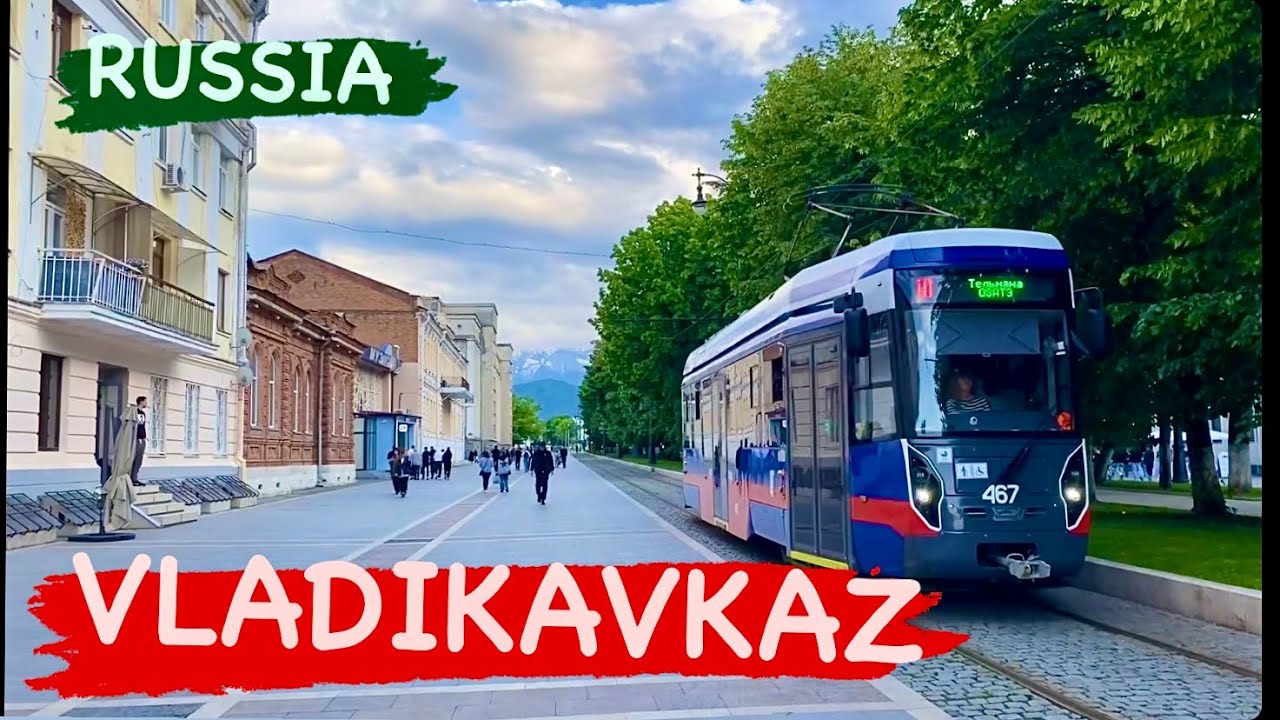 Vladikavkaz / Russian regions/ Walk to Center City / 20 мая 2024