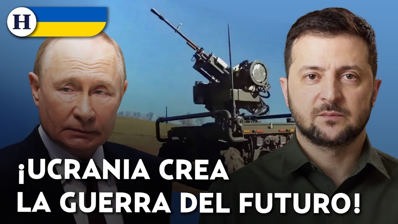 &iexcl;Una guerra sin bajas humanas! Ucrania captura posici&oacute;n rusa solo usando drones y robots