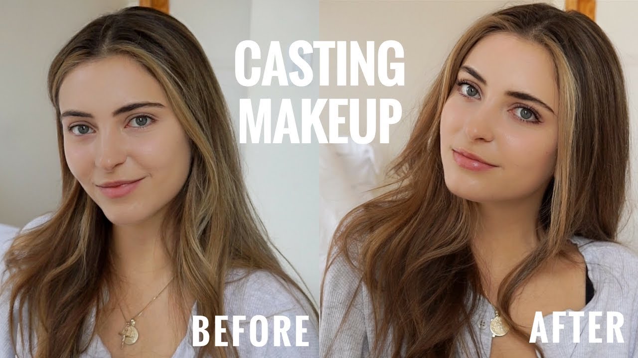 MODEL CASTING MAKEUP (NO MAKEUP LOOK)
