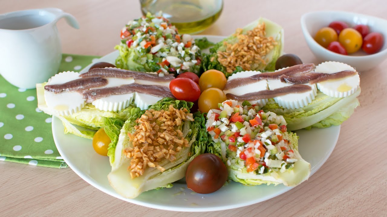 Tres ideas para acompañar Cogollos de Lechuga
