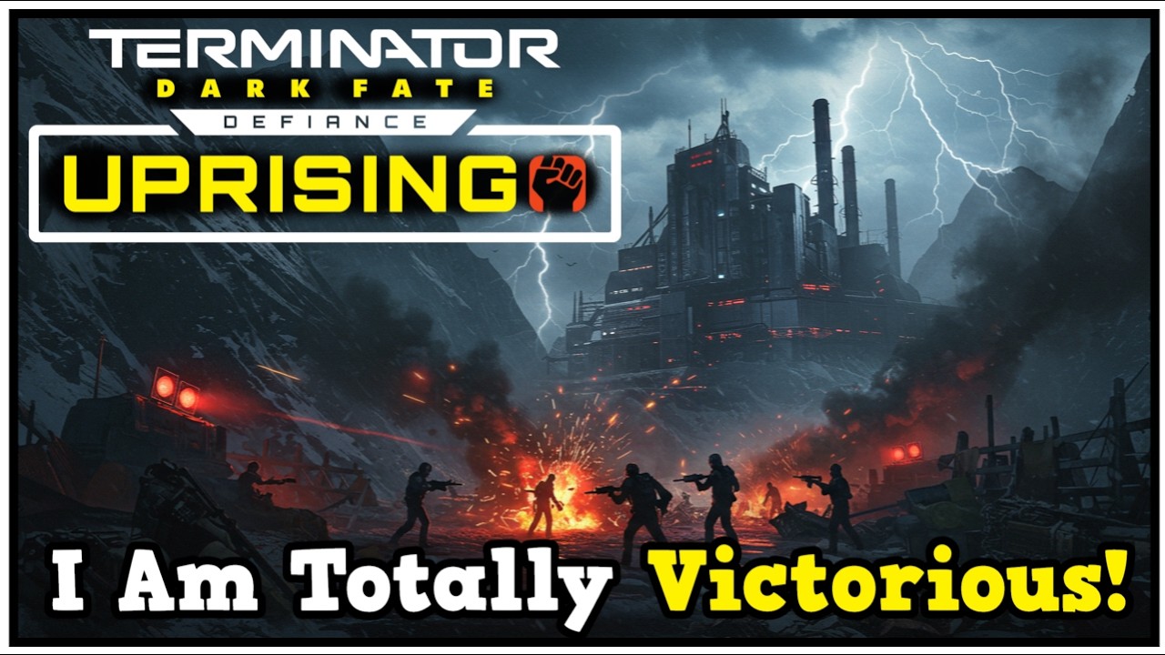 I Am Totally Victorious In Terminator Dark Fate Defiance Uprising! Realistic Final