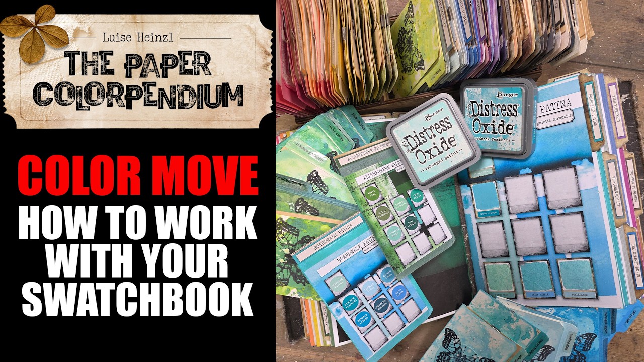 GLITCH OR GENIUS SYSTEM?! COLOR MOVE: How to work with your PAPER COLORPENDIUM SWATCHBOOK