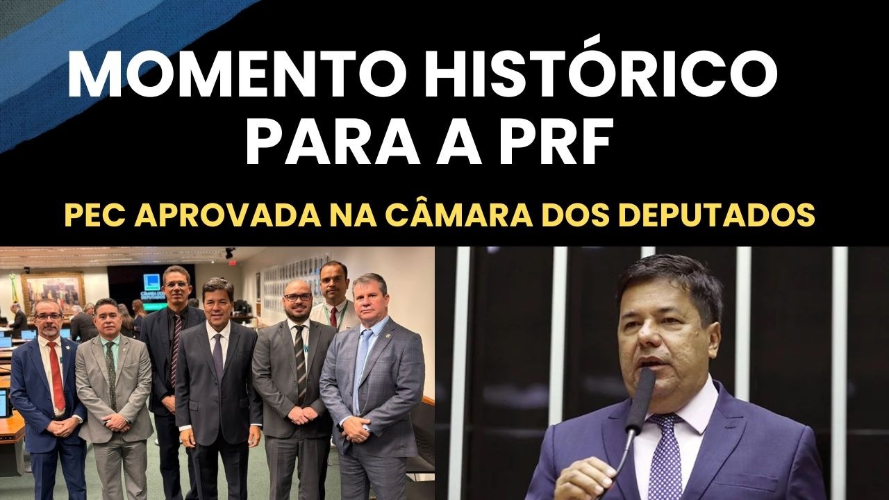 ✅ PRF será a PROTAGONISTA da SEGURANÇA PÚBLICA NO BRASIL.