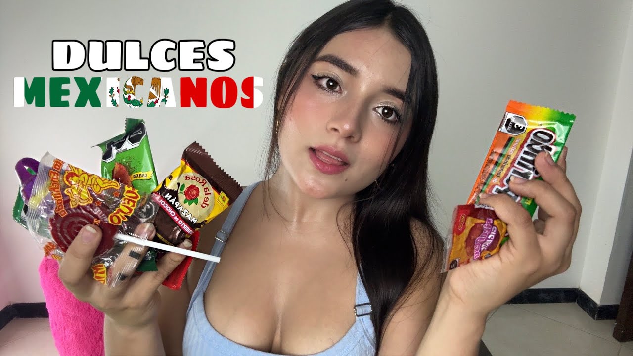 Comiendo DULCES MEXICANOS asmr ♡