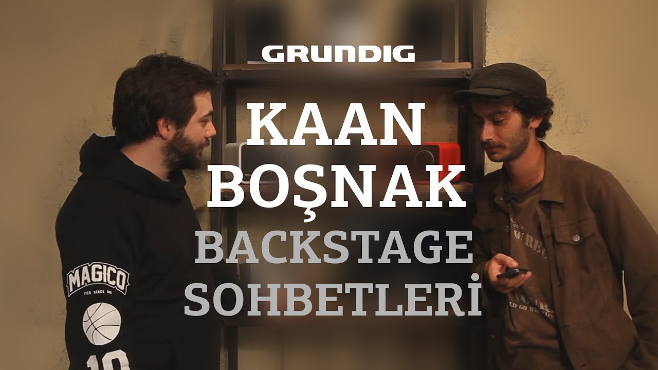 Kaan Boşnak ile kuliste keyifli bir ropörtaj gerçekleştirdik. #Akustikhane #sesiniaç