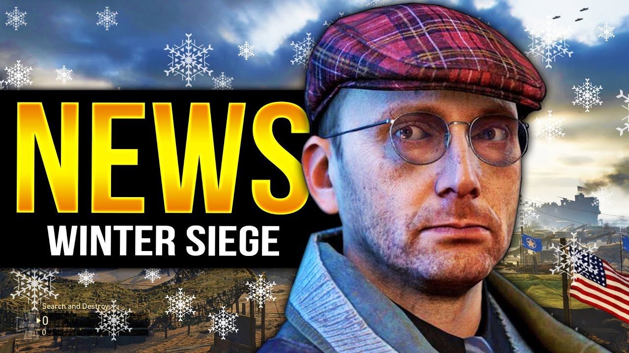 WWII Zombies ☆ NEW WINTER SIEGE EVENT! 2XP UPDATE!
