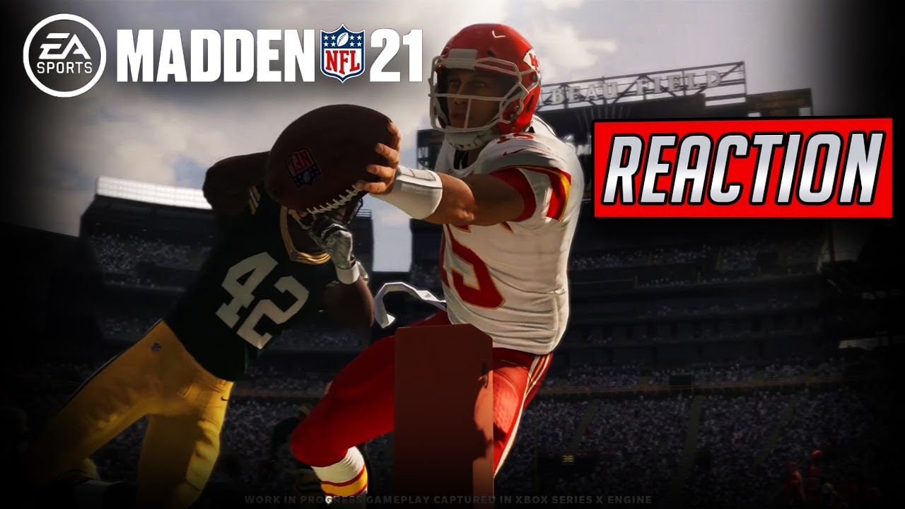 Reaction To Madden 21 Xbox Series X Reveal Trailer!