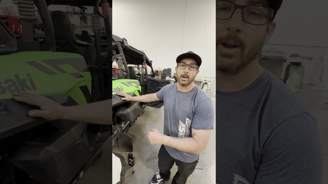 Kraftwerks Supercharger was installed on a Kawasaki KRX 1000 by Nash Powersports