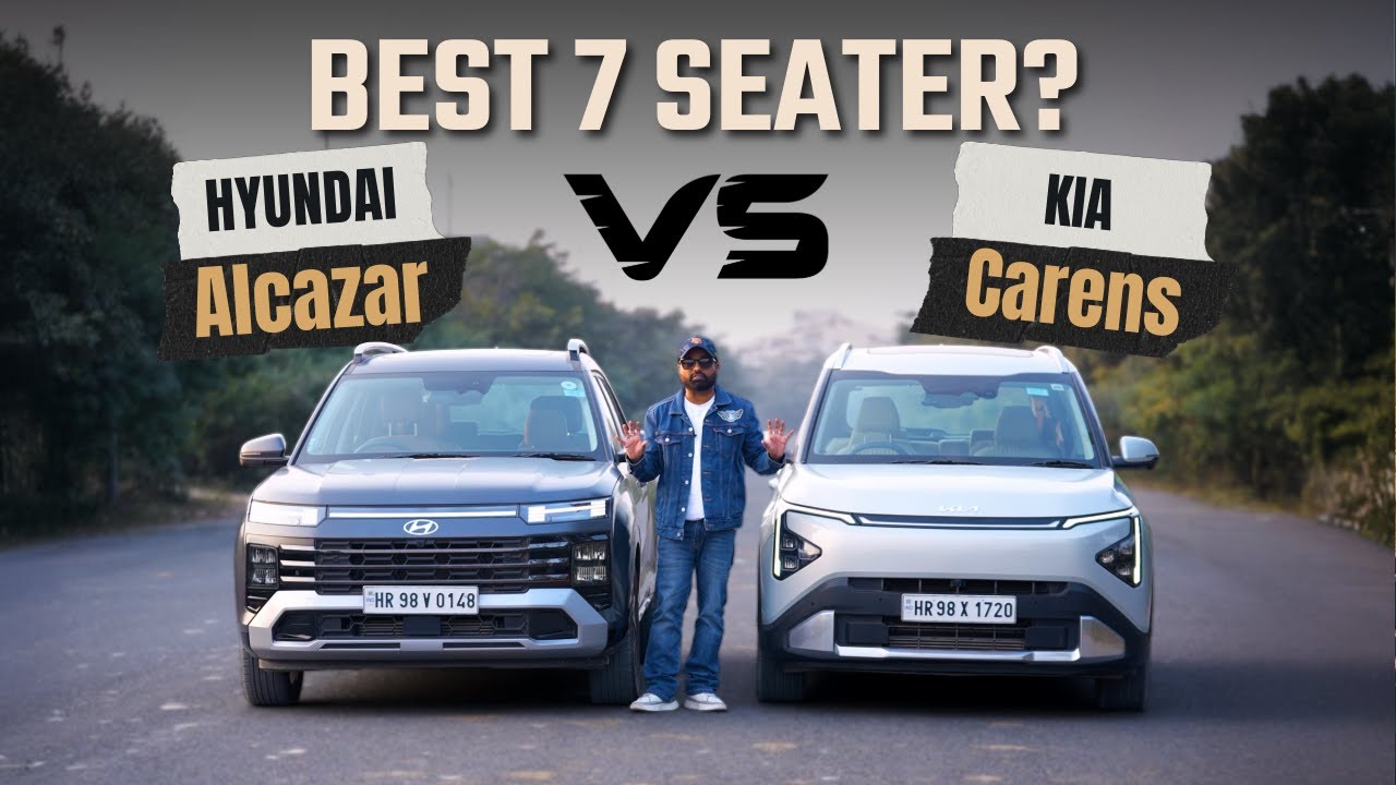 Hyundai Alcazar Vs Kia Carens Clavis | The Best Family Hauler?
