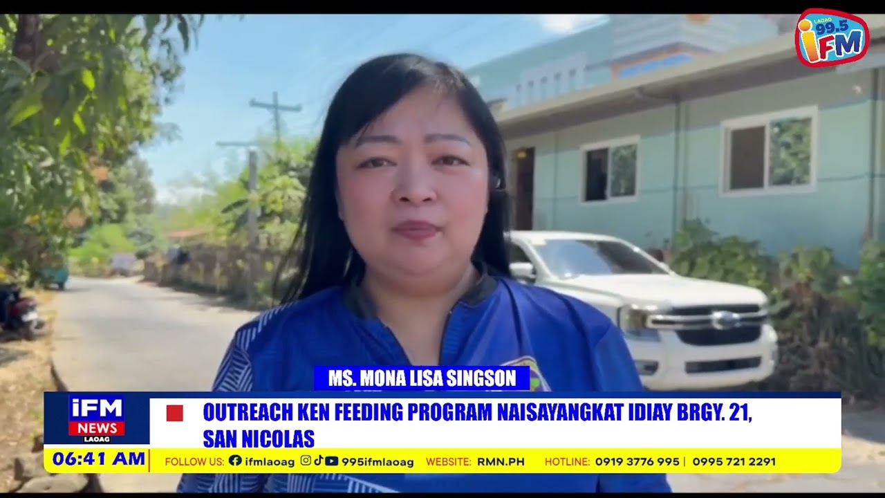 𝐈𝐅𝐌 𝐍𝐄𝐖𝐒  𝐎𝐔𝐓𝐑𝐄𝐀𝐂𝐇 𝐊𝐄𝐍 𝐅𝐄𝐄𝐃𝐈𝐍𝐆 𝐏𝐑𝐎𝐆𝐑𝐀𝐌 𝐍𝐀𝐈𝐒𝐀𝐘𝐀𝐍𝐆𝐊𝐀𝐓 𝐈𝐃𝐉𝐀𝐘 𝐁𝐑𝐆𝐘. 𝟐𝟏, 𝐒𝐀𝐍 𝐍𝐈𝐂𝐎𝐋𝐀𝐒