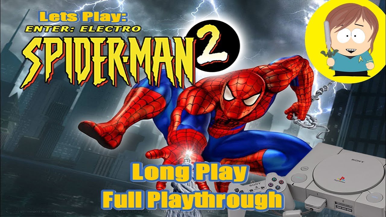Spider-Man 2: Enter Electro PS1 (Kid Mode) (Long Play)