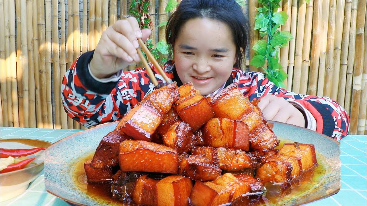 苗大姐教你红烧肉家常做法，酥烂能拉丝，肉香四溢巨好吃 #大口吃肉 #红烧肉