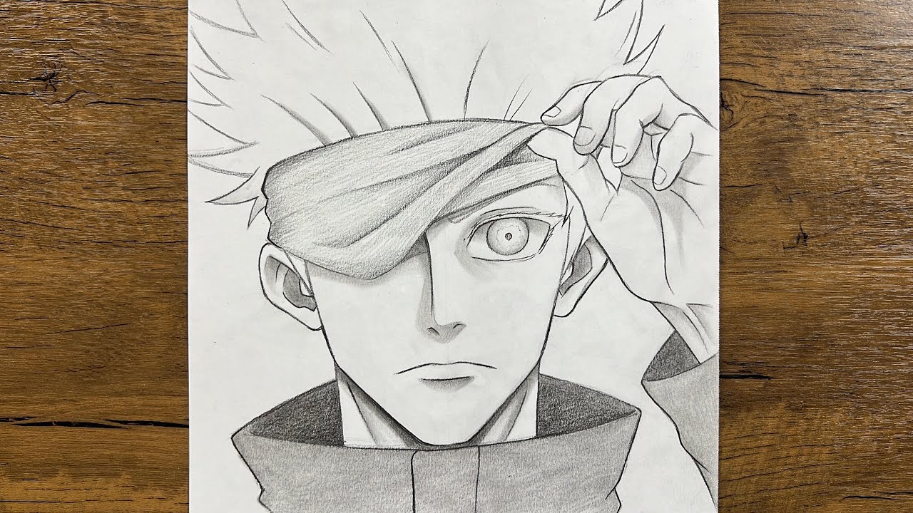 How to Draw Gojo Satoru | Step by Step Tutorial (Jujutsu Kaisen)