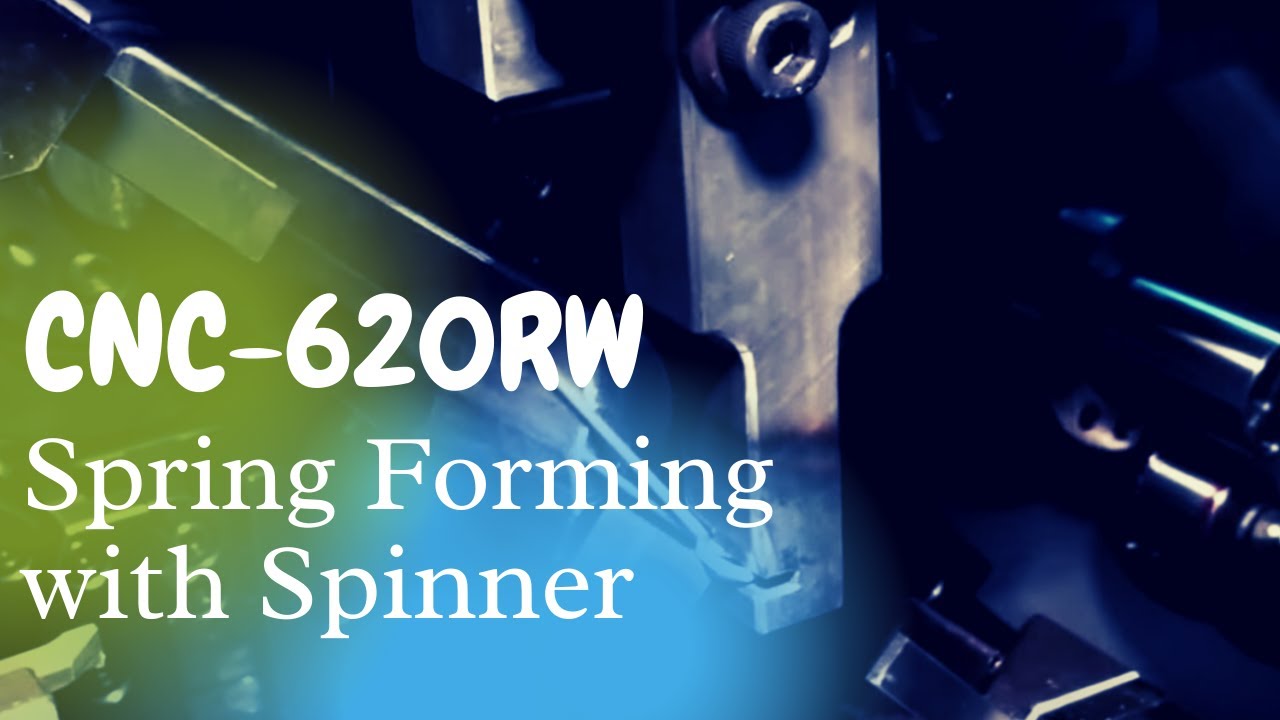 CNC-620RWS Spring Forming With Spinner