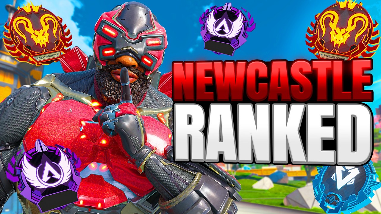 High Level Newcastle Ranked Gameplay - Apex Legends (No Commentary)