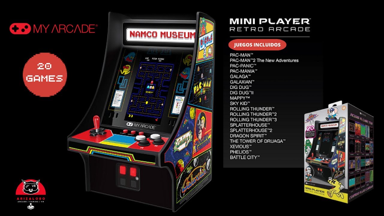 NAMCO MUSEUM MY ARCADE 20 JUEGOS