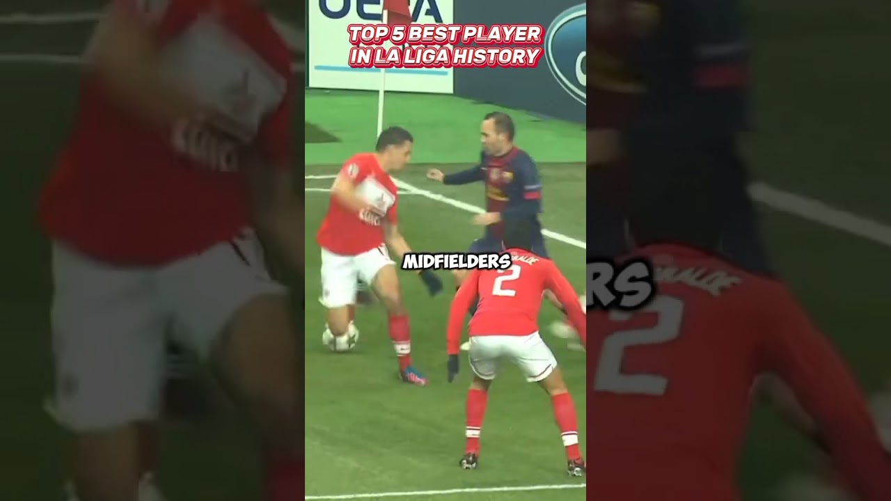 Top 5 best players in la Liga history 