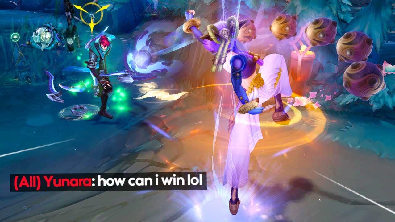 Aphelios vs Yunara is NOT fair..