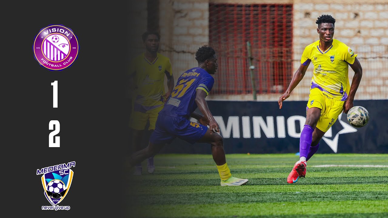 Highlights: Vision FC vs Medeama SC | 1-2 | #gpl