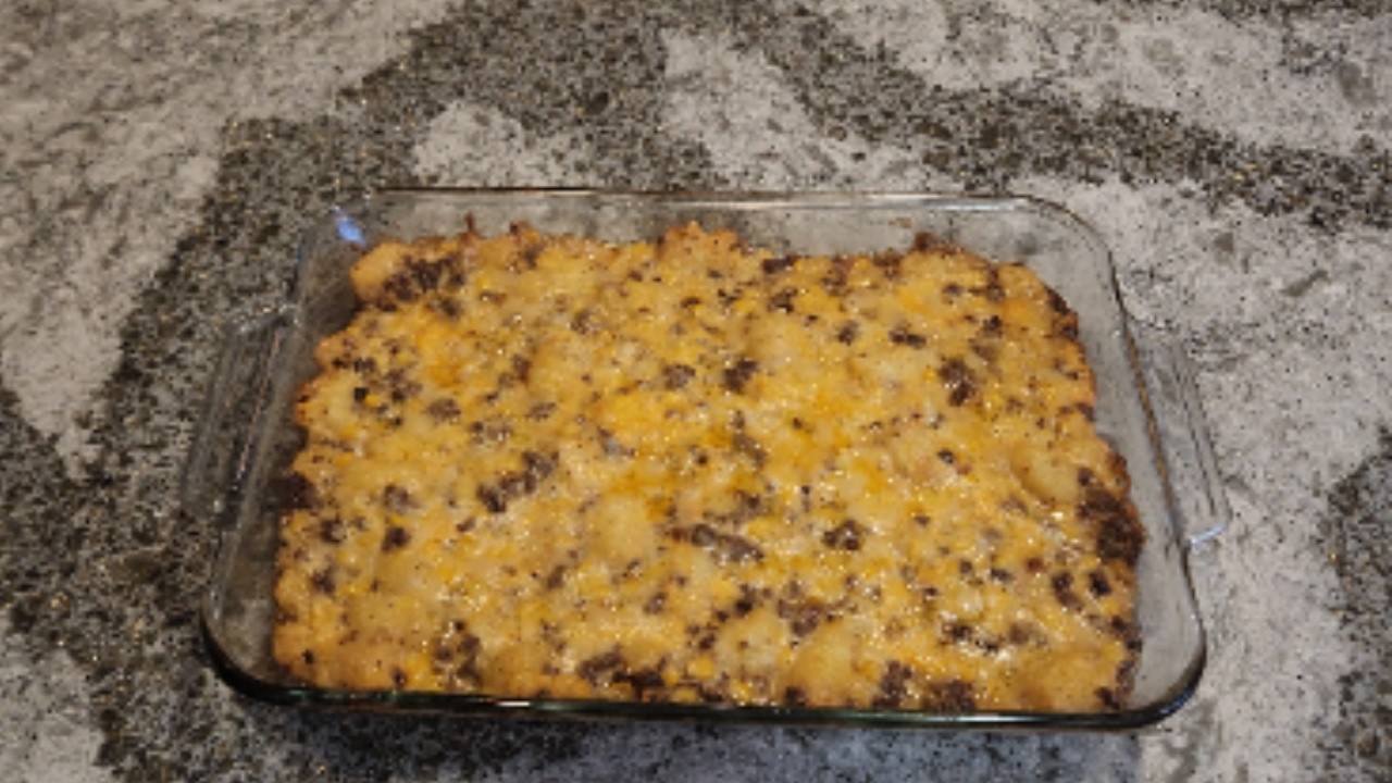 Quick and Easy Tater Tot Casserole