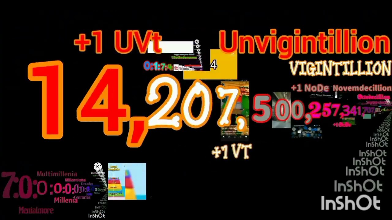 0 To Millinillion With Sounds (22/1000)