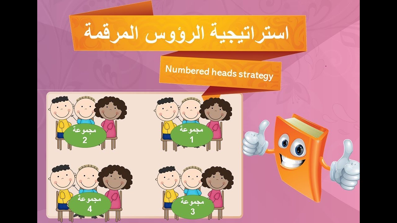 استراتيجيات التعلم النشط - استراتيجية الرؤوس المرقمة