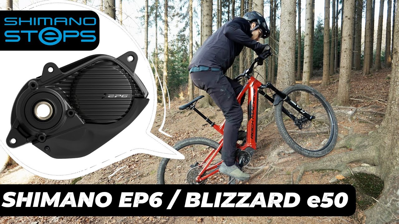 Shimano EP6 | Rock Machine Blizzard e50