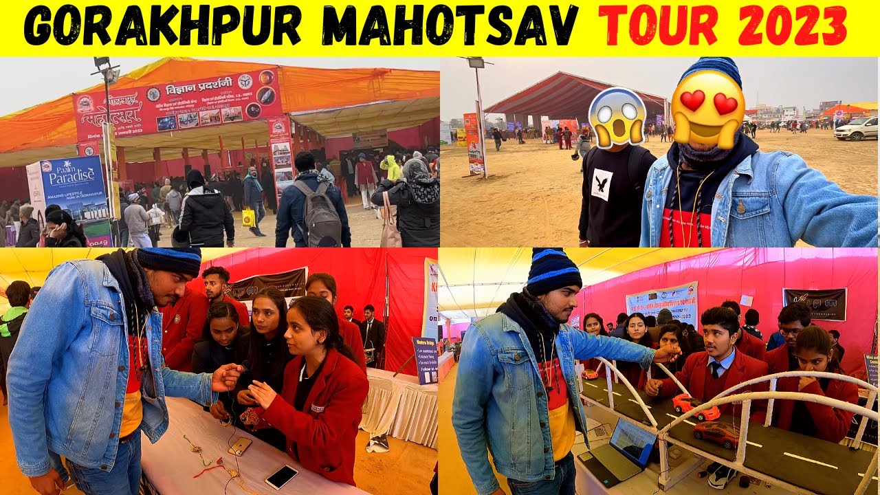 Gorakhpur Mahotsav 2023 Tour😍 गोरखपुर महोत्सव 2023 😱#386