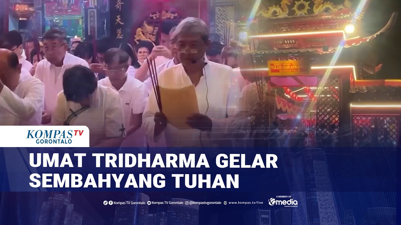 Umat Tridharma Gorontalo Gelar Sembahyang Tuhan Sebagai Ucapan Syukur