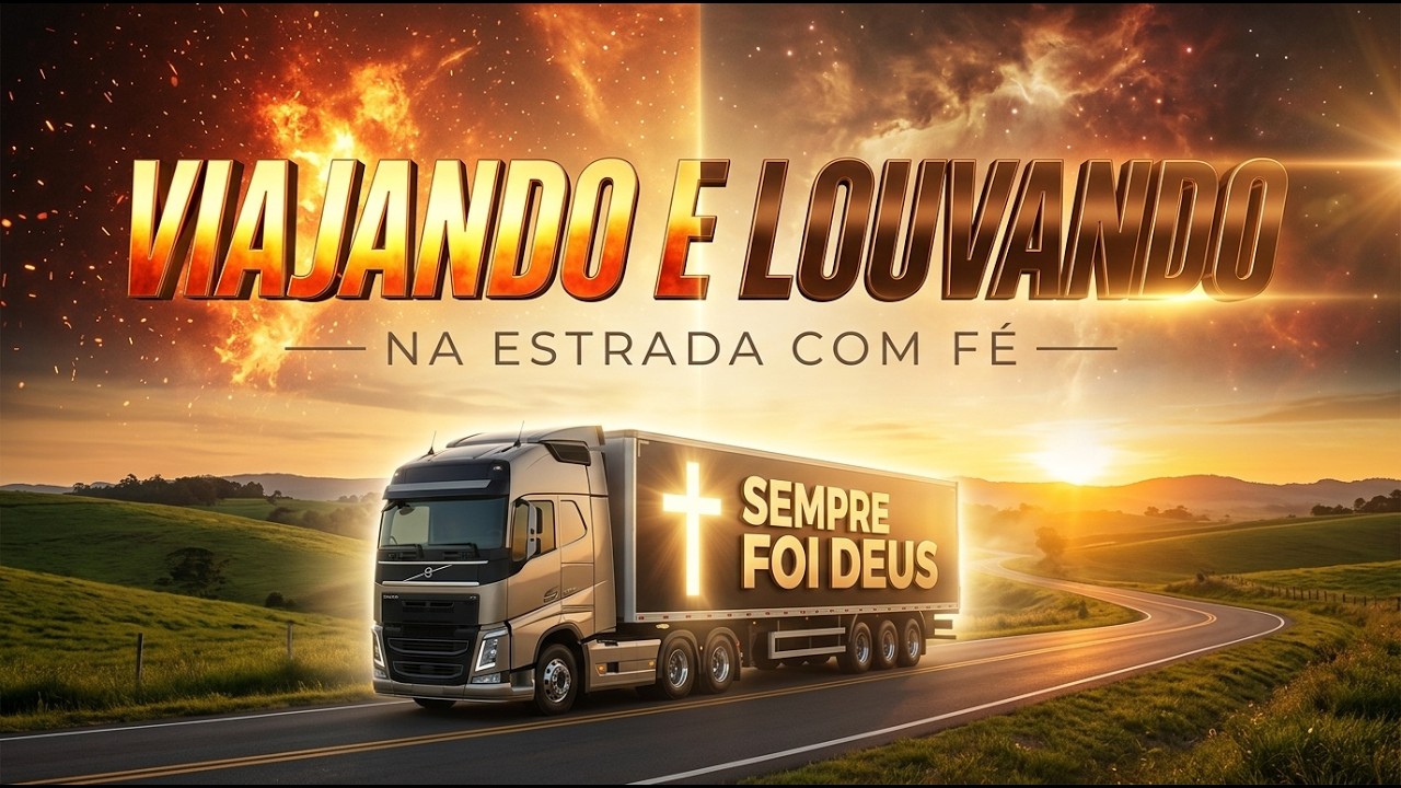 VIAJANDO E LOUVANDO. Acalma O Coração Na Estrada - SERTANEJO ANOS 80