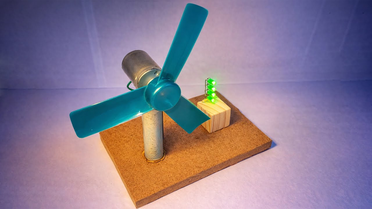 how to make wind turbine at home | Live Project | Create Tech Ideas