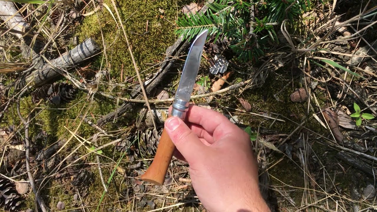 #1 nôž Opinel 8 Carbon (DLHODOBÁ RECENZIA, KRÁTKA VERZIA)