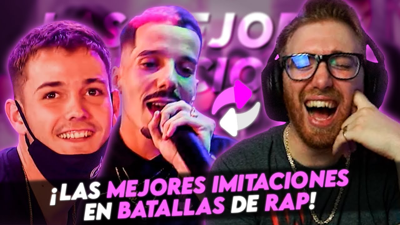 ¡LAS MEJORES IMITACIONES EN BATALLAS DE RAP!