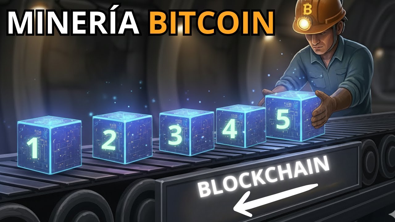 ¿Qué es la MINERÍA en Bitcoin? | Explicación Para Principiantes