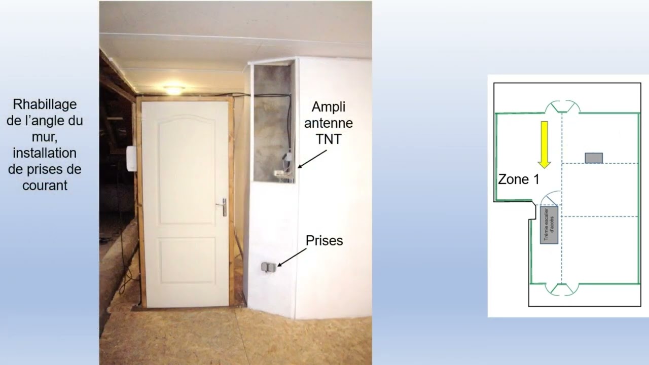 Aménagement grenier   travaux