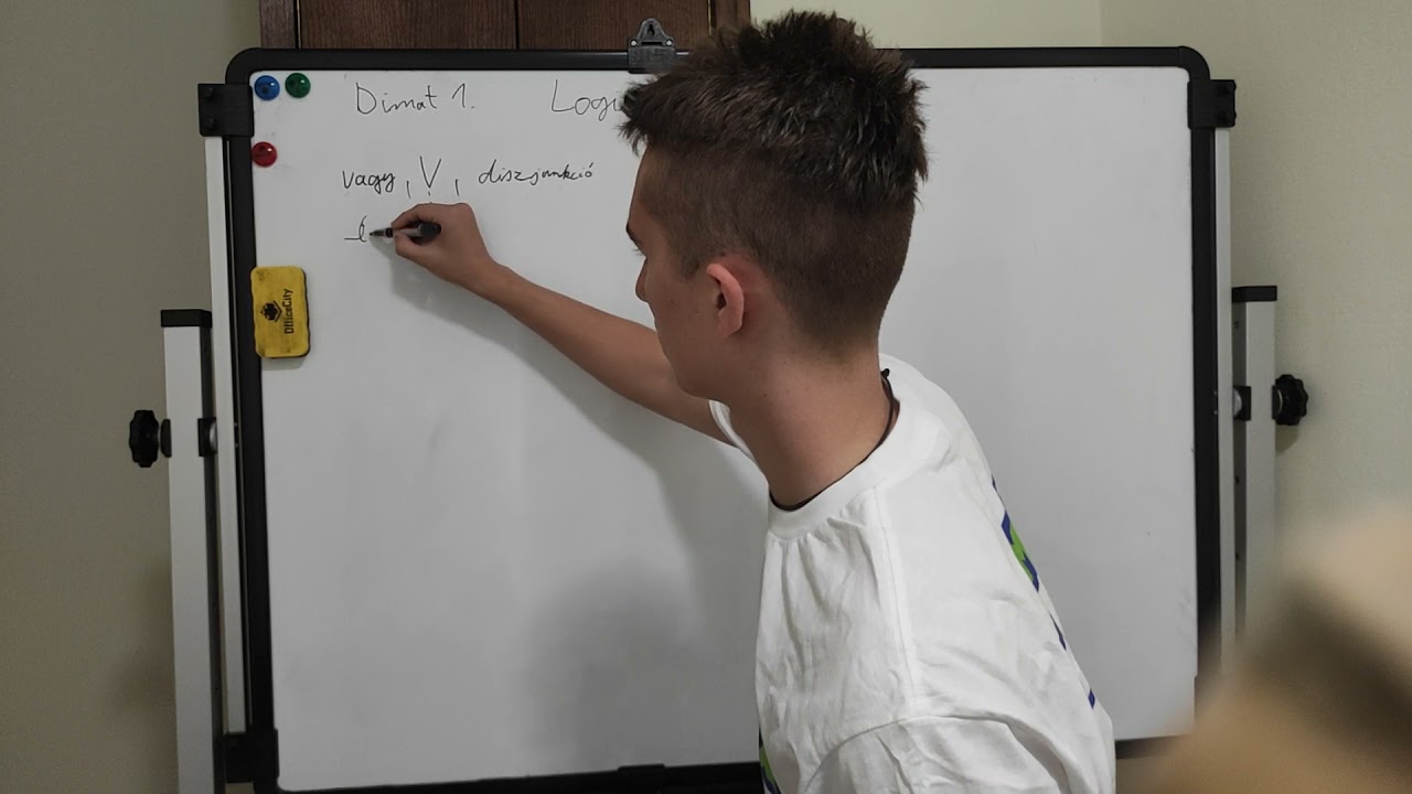 Dimat 1 - Logikai műveletek - Diszjunkció, vagy, ∨