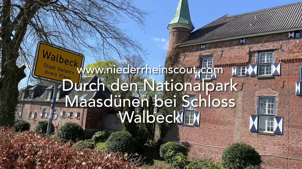 Durch den Nationalpark Maasdünen bei Schloss Walbeck