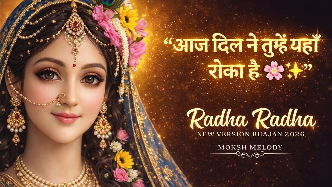  🌼 Soulful Radha Radha 🌺 Bhajans 2026 | Divine Nonstop Krishna Bhakti Songs | Peacful Bhajan