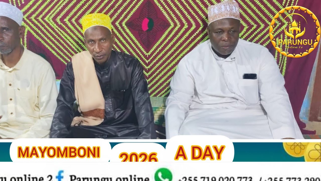 KILELE HADHARA YA MAYOMBONI A  MWAKA HUU 2026