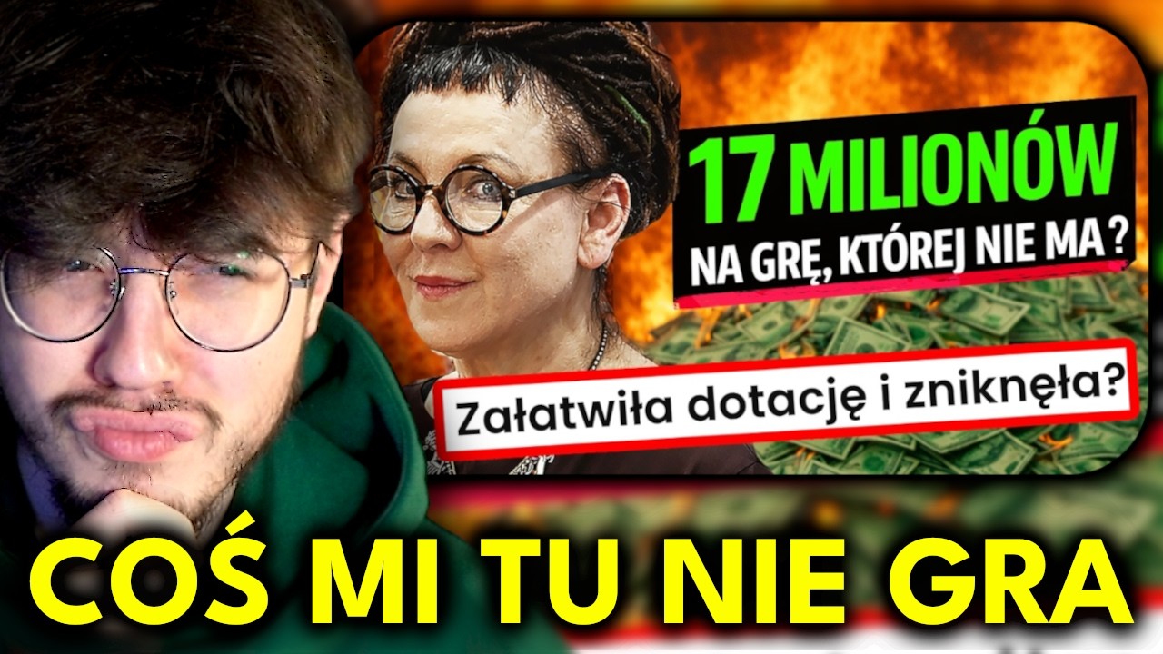 O co chodzi z grą Olgi Tokarczuk?