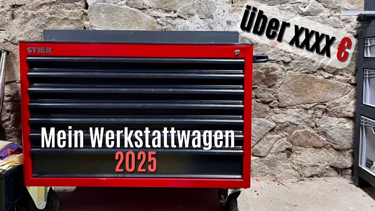 Mein Werkstattwagen 2025 - von Proxxon bis Stahlwille alles dabei