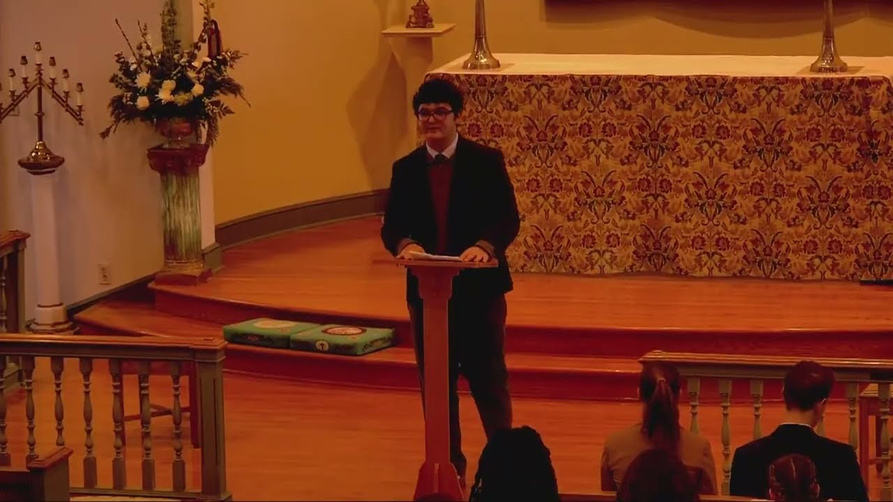 Sixth Form Chapel Talk - Peter Zaccack '26