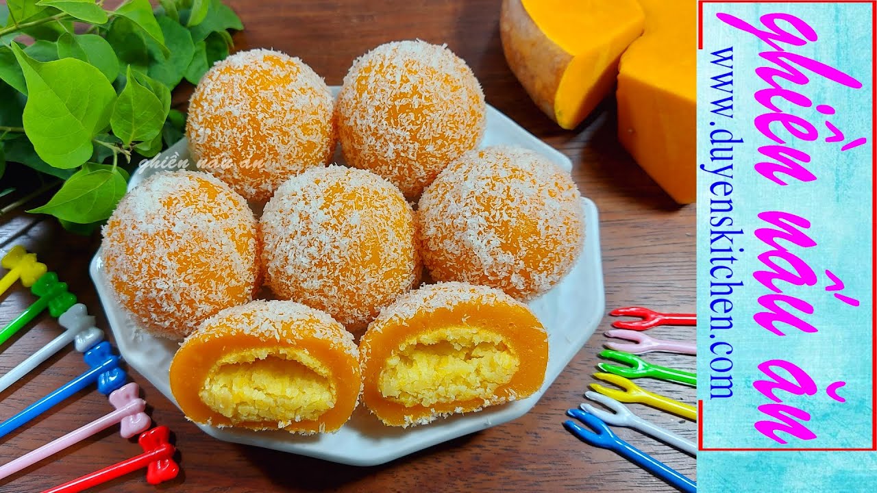 Cách Làm Bánh Bí Đỏ Lăn Dừa By Duyen's Kitchen | Ghiền nấu ăn