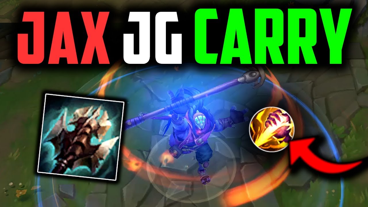 JAX JUNGLE THE RIGHT WAY (Best Build/Runes) How to Play Jax Jungle & CARRY for Beginners Season 14