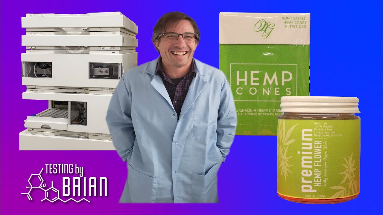 OG inc. Corvallis Oregon Hemp Cones and Bubba Kush Premium Hemp Flower reviewed by Testing by Brian.