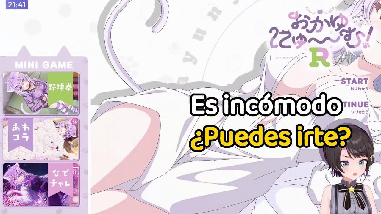 Subaru se incomoda con Okayu en vivo[Subaru/Okayu][Recortes de Hololive][Subtítulos por IA]